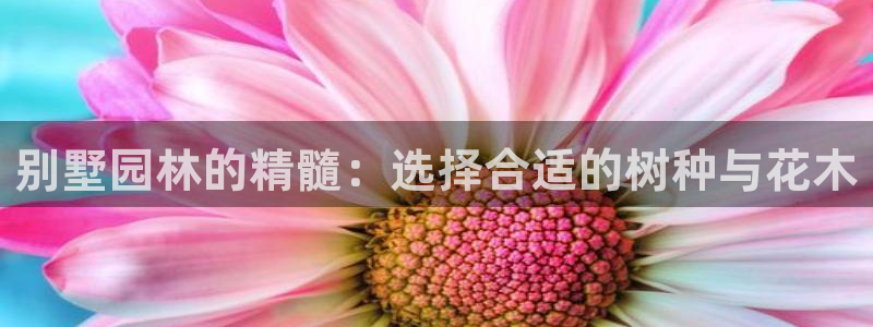 新宝gg可乐88383：别墅园林的精髓：选择合适的树种与花木